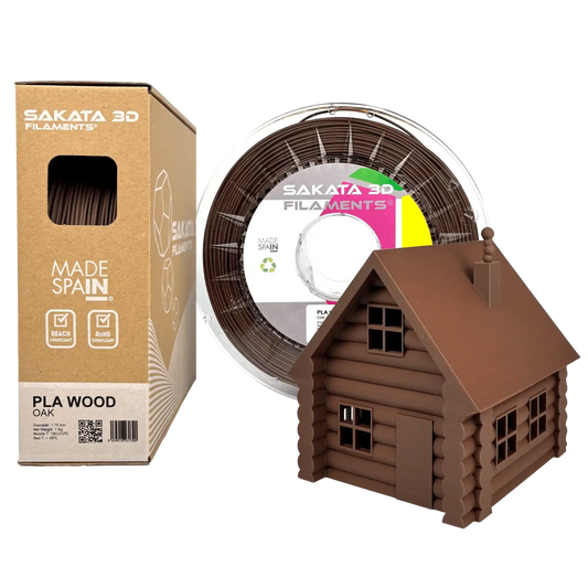 SAKATA 3D PLA Wood SAKATA 3D #Filamentkontor.de#