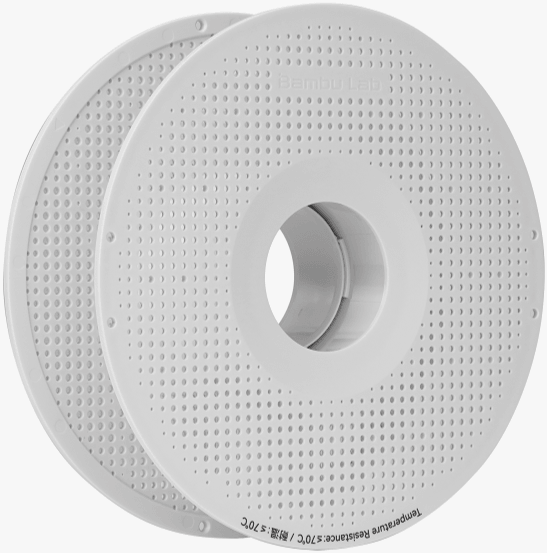 Bambu Lab Reusable Spool Mehrwegspule für Refill, wiederverwendbare Filamentspule für 3D-Drucker.