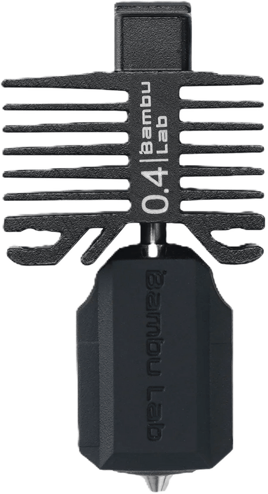 Bambu Lab Hotend X1, vormontiertes Hotend für X1/P1-Serie mit 0.4mm Düsendurchmesser.