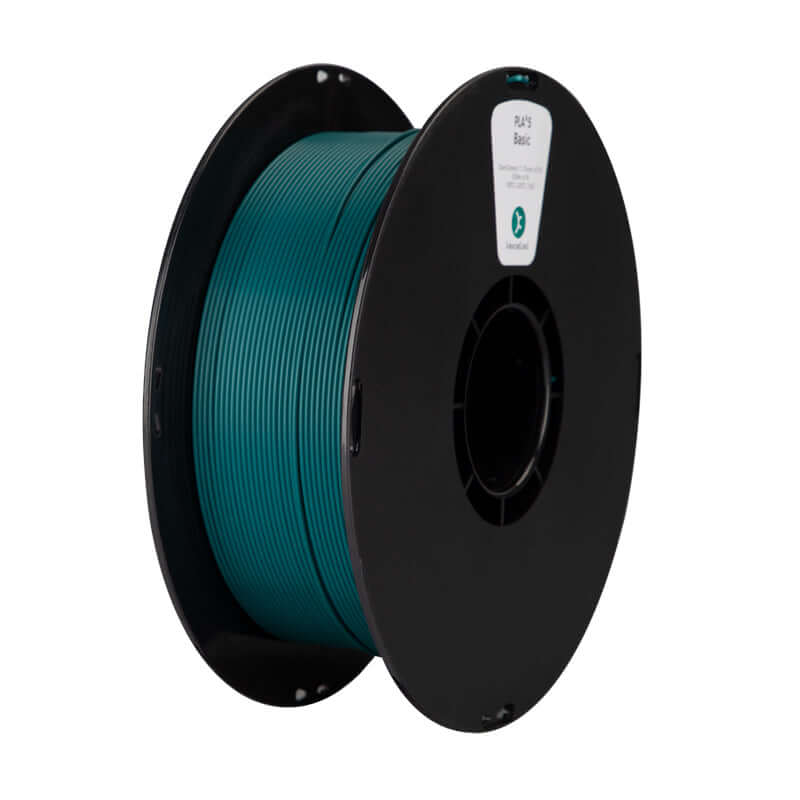 Kexcelled THE K5 PLA – Universelles FDM-Filament auf Spule in türkisblauer Farbe für 3D-Druckprojekte.