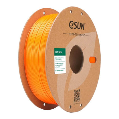 eSUN PLA-Basic Filament in vibrant orange color for reliable 3D-Druck applications.