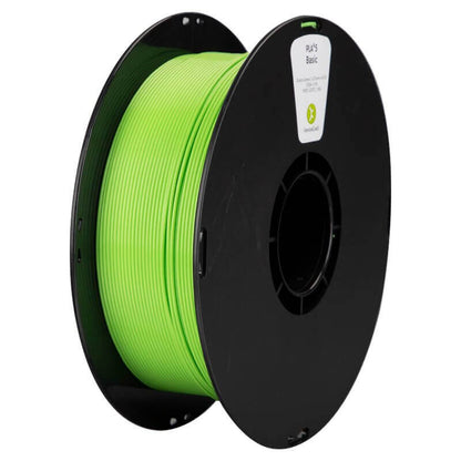Kexcelled THE K5 PLA – Universelles FDM-Filament auf einer Spule in leuchtendem Grün.