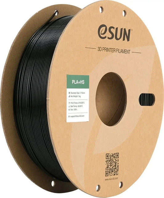 eSUN ePLA+ High Speed Filament in Schwarz