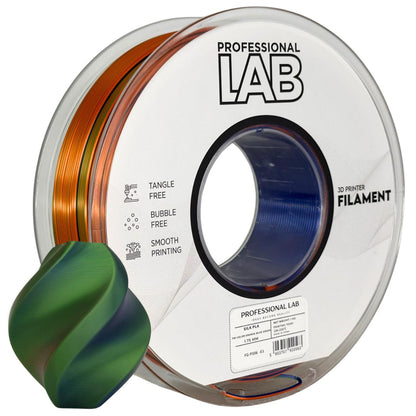 Professional Lab Silk PLA Tri Color Filament