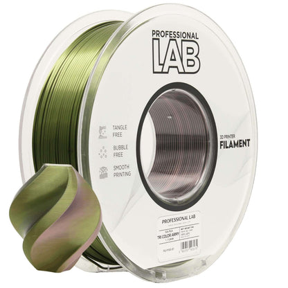 Professional Lab Silk PLA Tri Color Filament