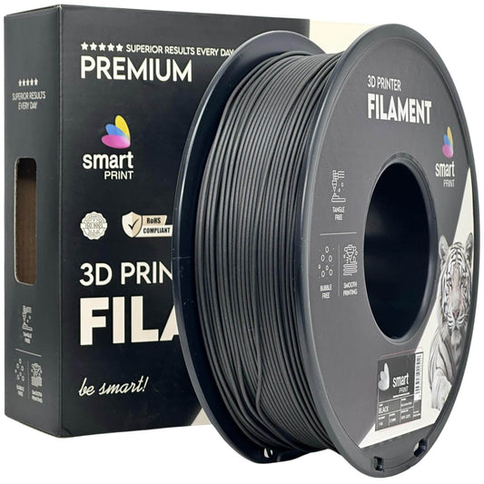 Smart Print PLA Carbon Fiber für formstabile Druckteile - 3D Drucker Filament auf Spule