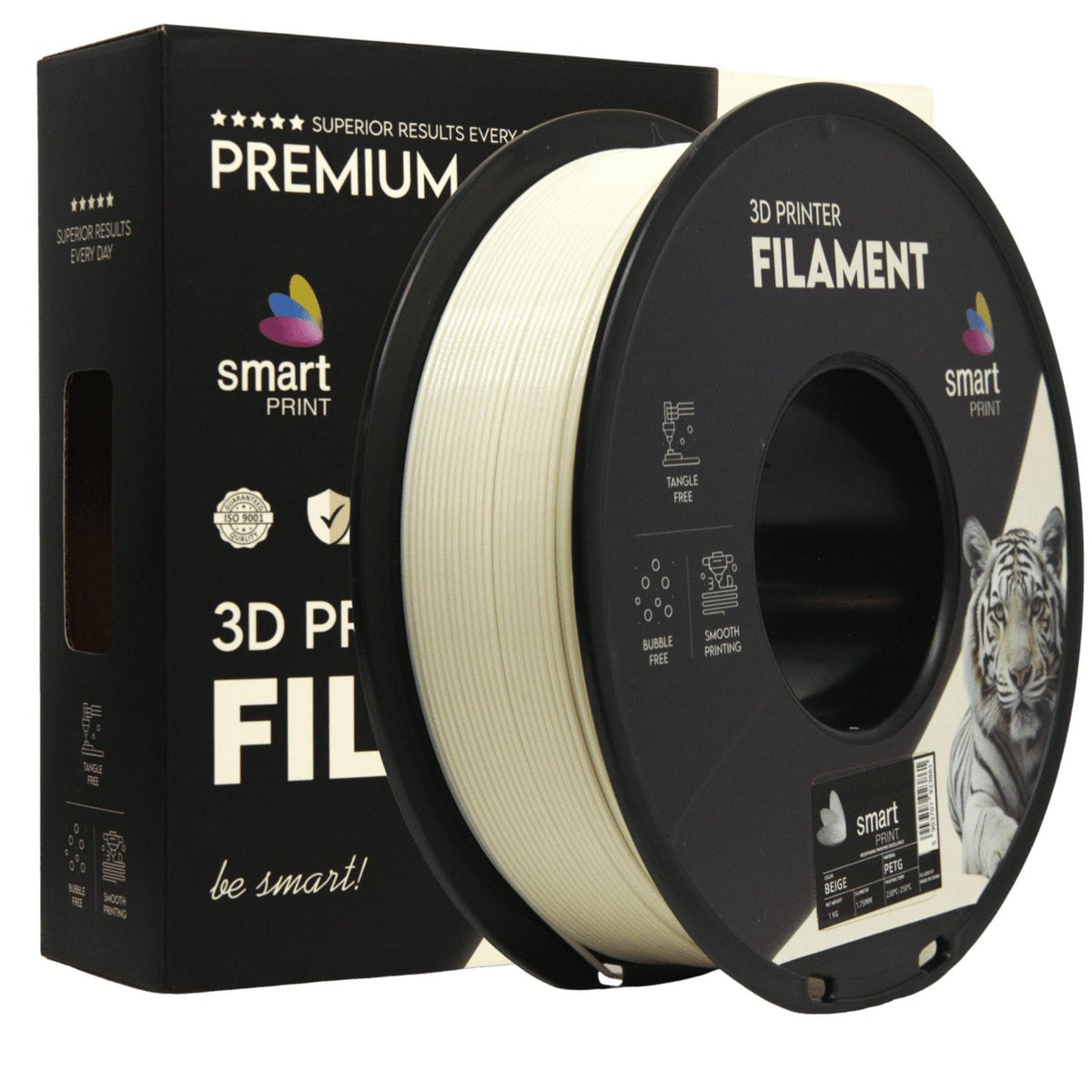 Smart Print PETG Filament in Beige