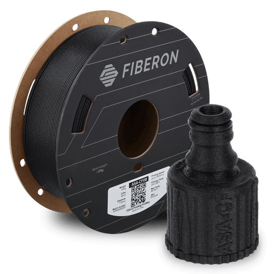 Fiberon ASA-CF08 von Polymaker - carbonfaserverstärktes ASA für stabile und UV-beständige Bauteile.