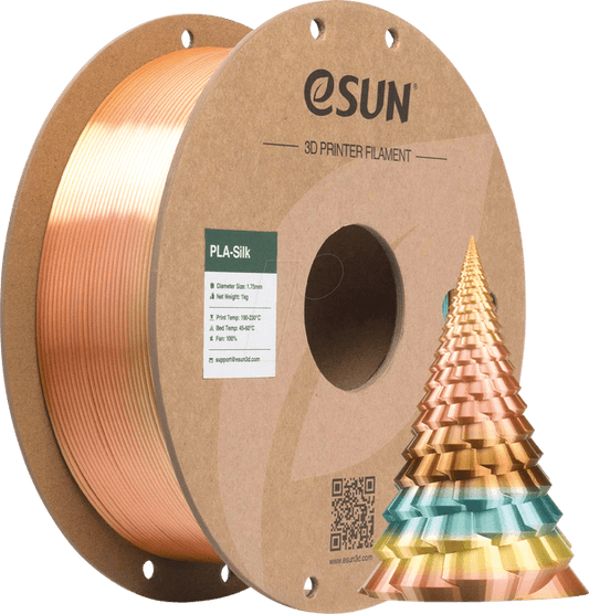 eSUN ePLA-Silk Rainbow – Mehrfarbiges Filament mit Farbverlauf
