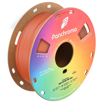 Polymaker Panchroma PLA Matte Filament in Muted Red, Spule