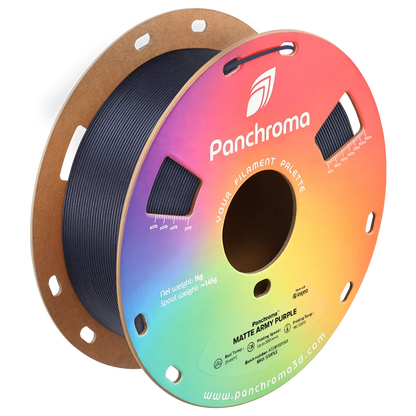Polymaker Panchroma PLA Matte Filament in Army Purple, Spule