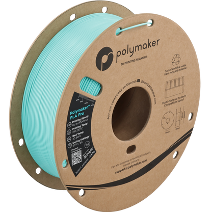 Polymaker PLA Pro Filament in Polymaker Teal, 1,75 mm, 1-kg-Spule