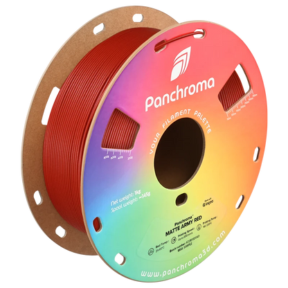 Polymaker Panchroma PLA Matte Filament in Army Red als Spule oder Refill, Ansicht 2