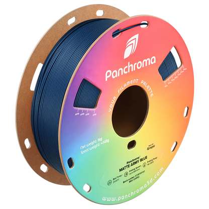 Polymaker Panchroma PLA Matte Filament in Army Blue, Spule