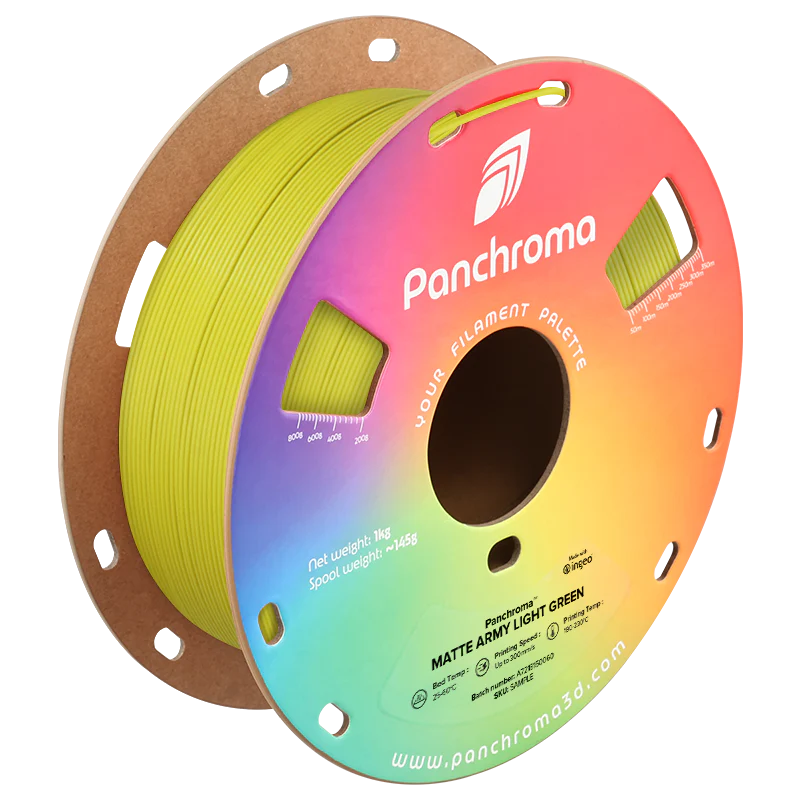 Polymaker Panchroma PLA Matte Filament in Army Light Green als Spule oder Refill
