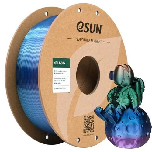 eSUN ePLA-Silk Rainbow – Mehrfarbiges Filament mit Farbverlauf