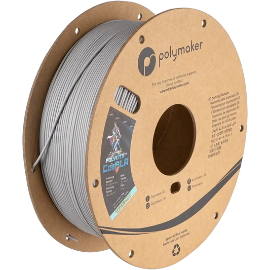 Polymaker PolyLite CosPLA – PLA-Filament auf einer Spule für Cosplay-Requisiten