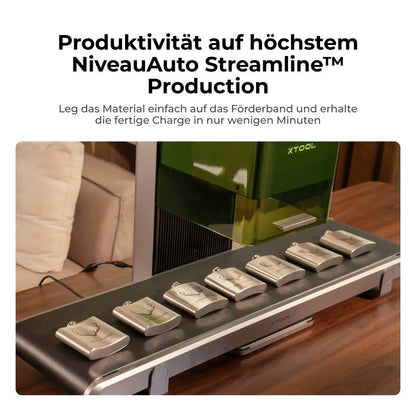 xTool Auto Streamline Conveyor Förderband für F1 Ultra/F2 Ultra/F2 Ultra UV xTool Filamentkontor