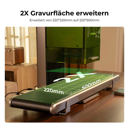 xTool Auto Streamline Conveyor Förderband für F1 Ultra/F2 Ultra/F2 Ultra UV xTool Filamentkontor