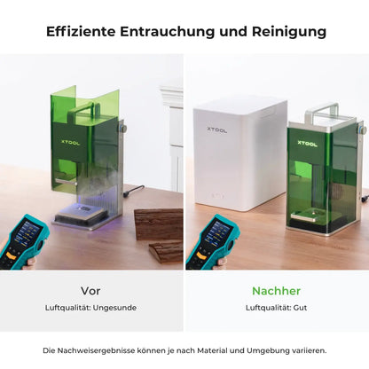 xTool Desktop Smoke Purifier Rauchreiniger für M2/M1 Ultra/F1/F2 xTool Filamentkontor