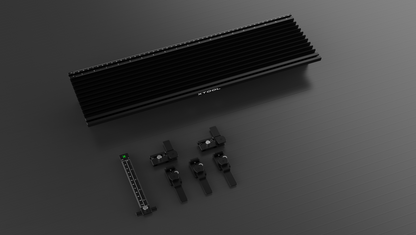 xTool F1 Slide Extension mit Klemmen und Befestigungsteilen
